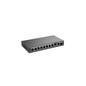 Ruijie Reyee RG-ES210GS-P — производительный 10-портовый гигабитный смарт-коммутатор с 8 портами PoE+