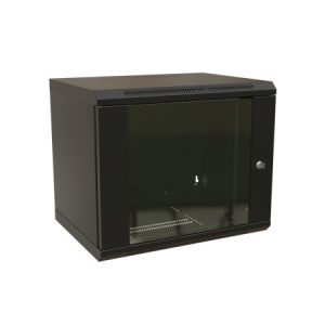 Шкаф LINEA W 15U 600x600 мм дверь стекло, RAL9005