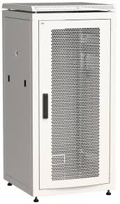 Шкаф сетевой 19" 18U 600х800мм перфорированная передняя дверь серый