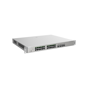 RG-NBS5200-24GT4XS-P, 24-портовый гигабитный коммутатор PoE уровня 3, 4 восходящих канала SFP+