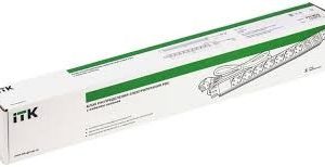 PDU ITK PH22-7D2C131-P, 7 розеток немецкого стандарта + 2 разъема C13, 1U, кабель 2м, вилка немецкого стандарта