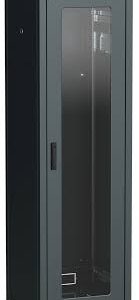 Шкаф сетевой напольный ITK LINEA N 19" 33U 600x600мм перфорированная дверь черный