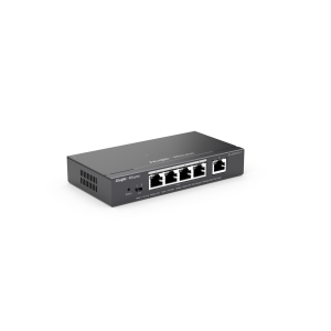 Ruijie Reyee RG-ES205GC-P — 5-портовый гигабитный PoE+ коммутатор, 4 PoE+ порта, 54 Вт, облачное управление