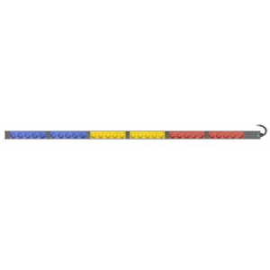 SNR-PDU-30S-60309 Блок электрических розеток на 30 гнезд Schuko, шнур питания 1,