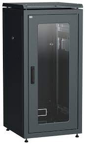 ITK LN05-18U68-P — Шкаф сетевой напольный 19", 18U, 600×800 мм, перфорированная дверь, серый