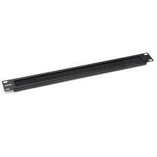 BPB19-1U-RAL9004 Заглушка 1U, с щеточным вводом (BPB19-1U-RAL9004)