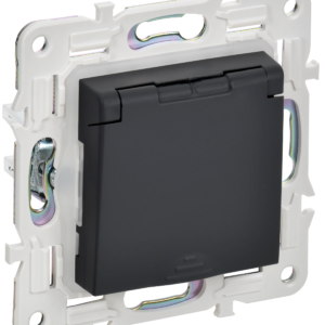 SKANDY Роз. з/к/ш кр. 16А IP44 SK-R11G граф. IEK